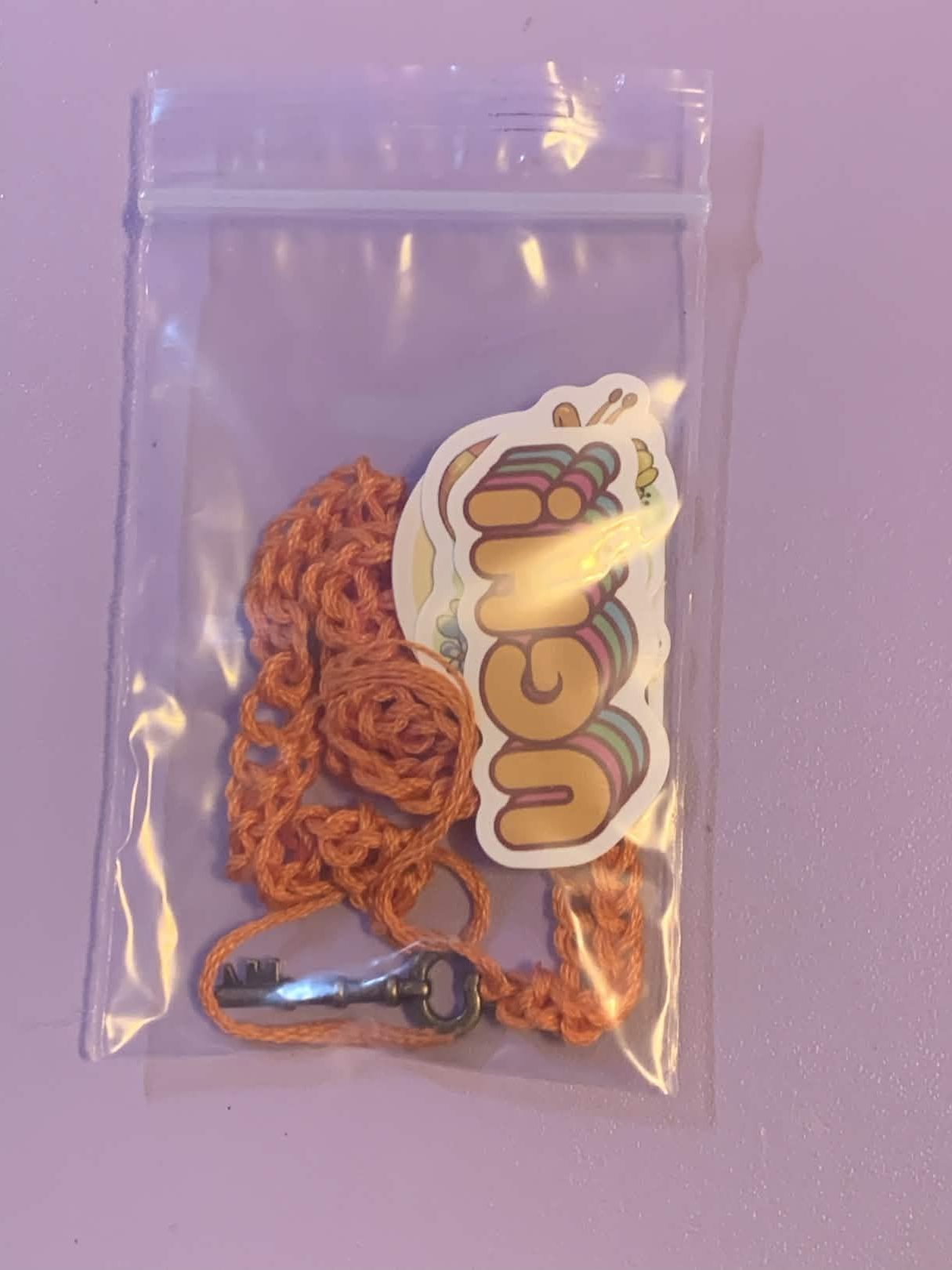 Keys to the Kingdom Bookmark Orange