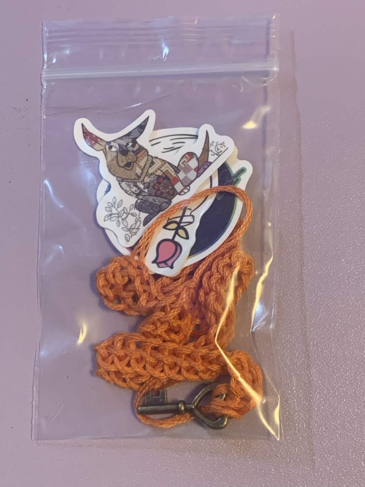 Keys to the Kingdom Bookmark Orange