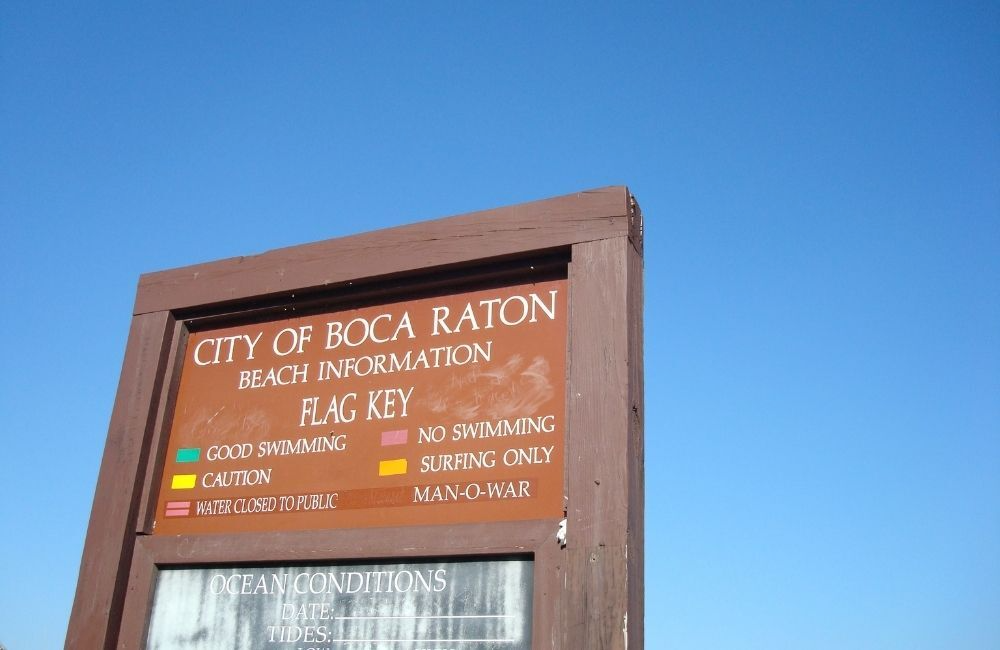 Boca Raton sign