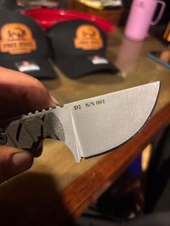 Free State Machining custom D2 steel knives made in Kansas
