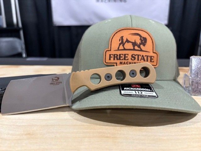 Free State Machining custom D2 steel knives made in Kansas