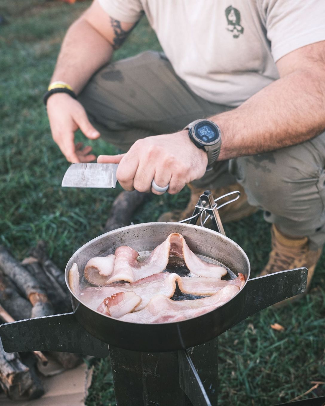 Butcher sheepsfoot knife crafted from D2 tool steel by Free State Machining