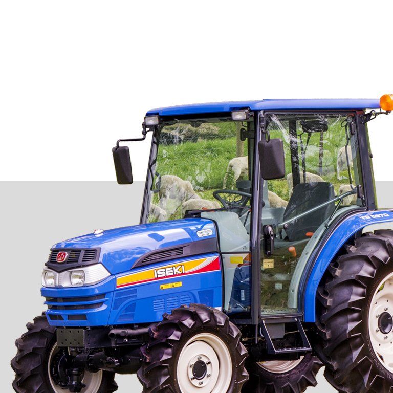 Iseki tractors at Central Machinery Services