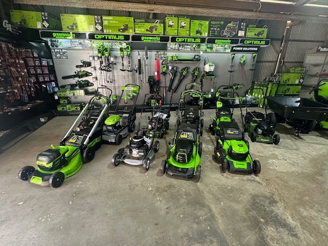 Lawn Mowers displayed on Store Floor — Mower Shop In Murwillumbah, NSW