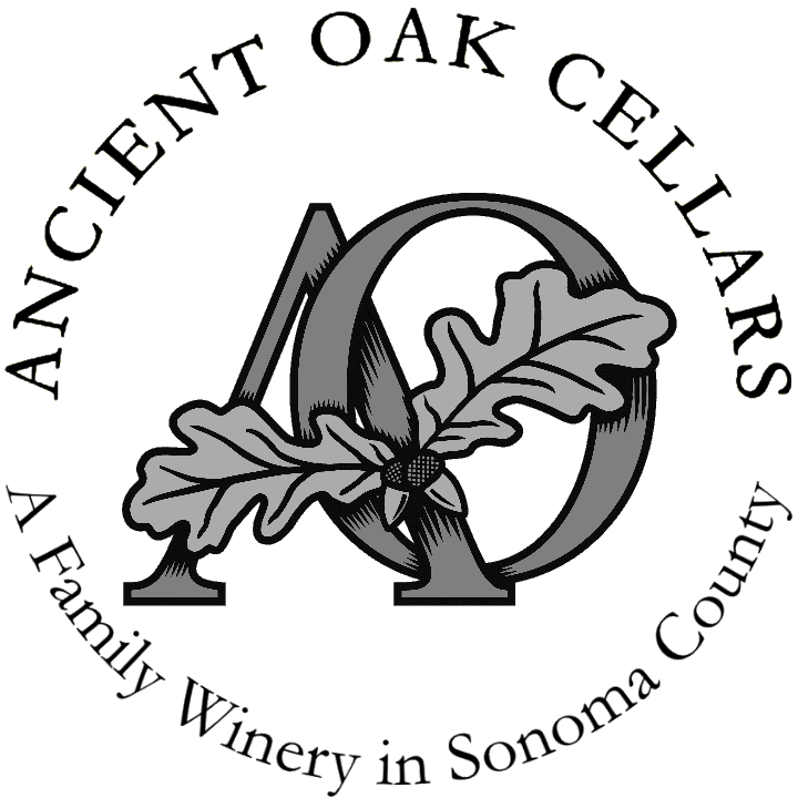 AO with Oak Leaves Logo B&W
