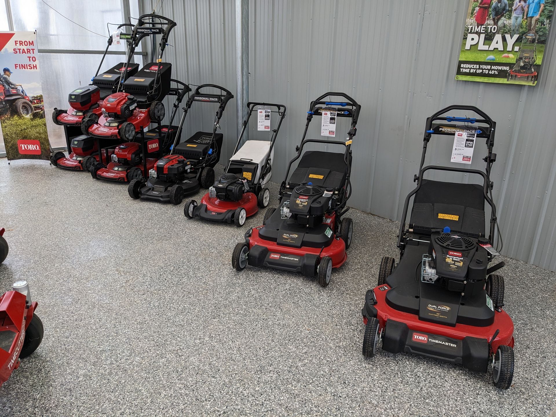 Toro push lawn mowers