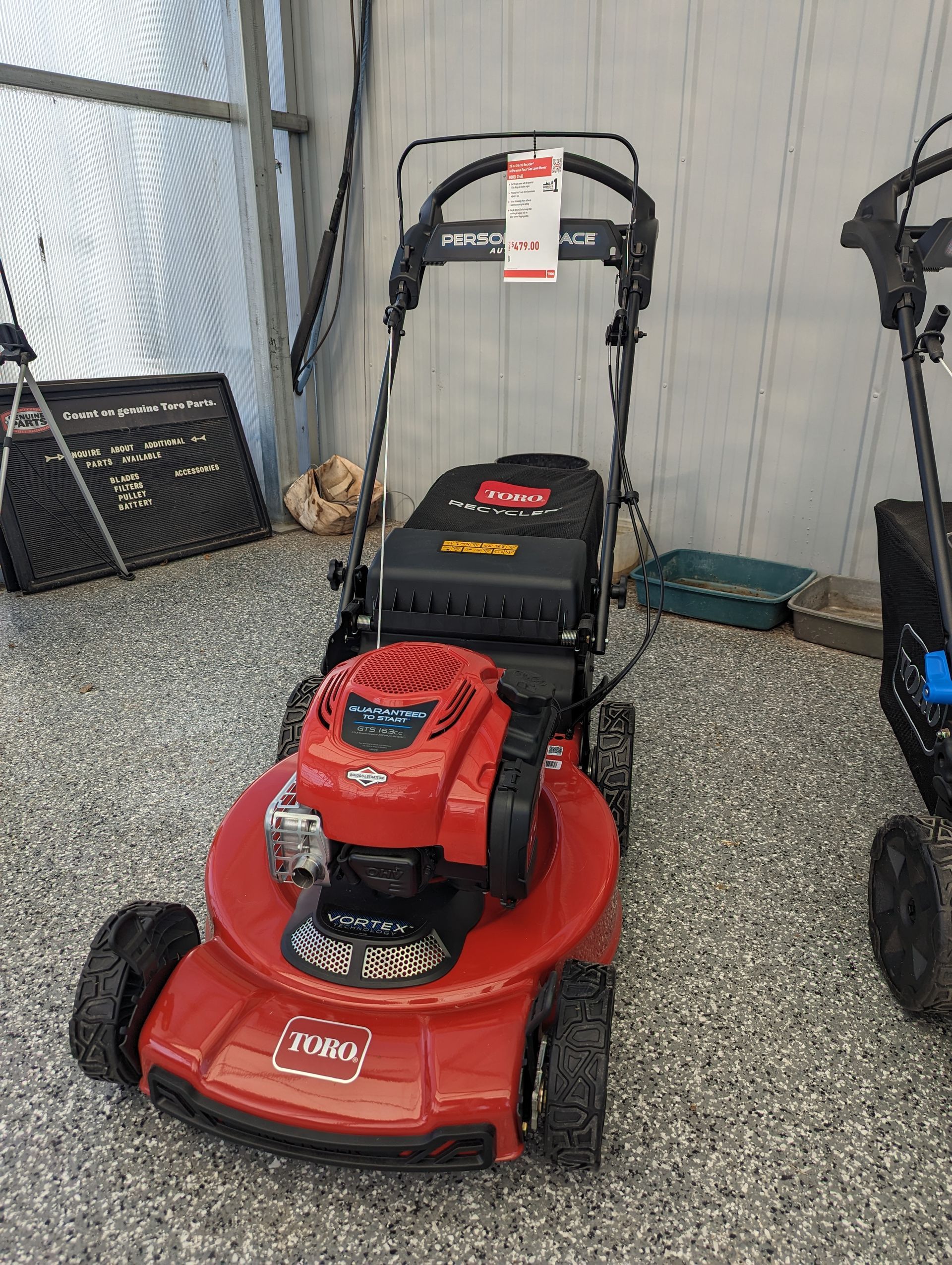 Toro mower