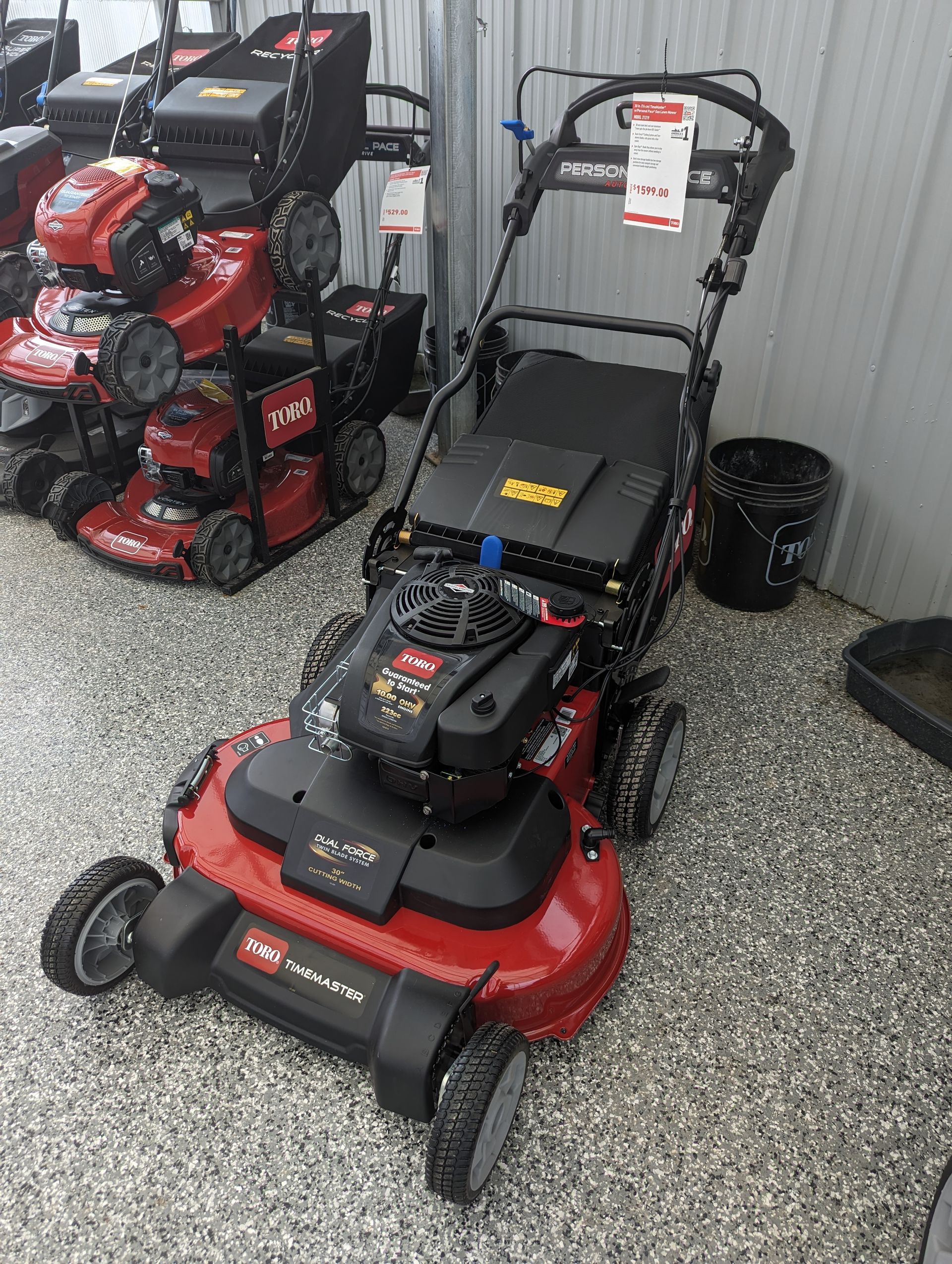 Toro TimeMaster mower