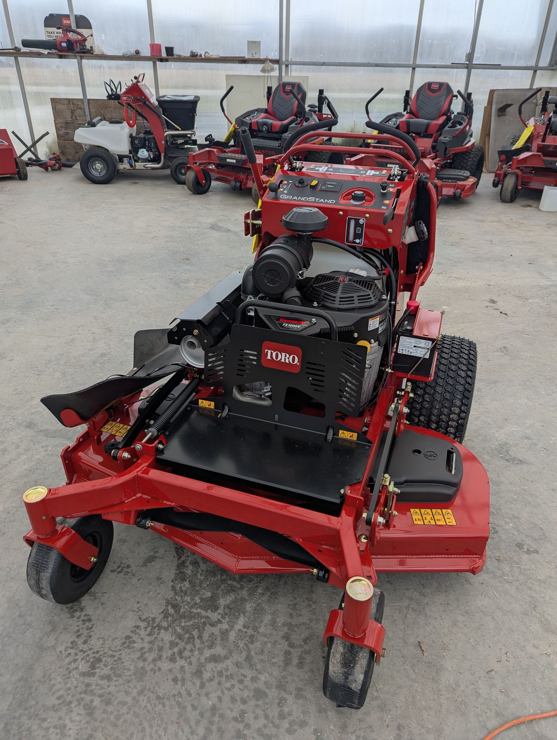 Toro GrandStand lawn mower