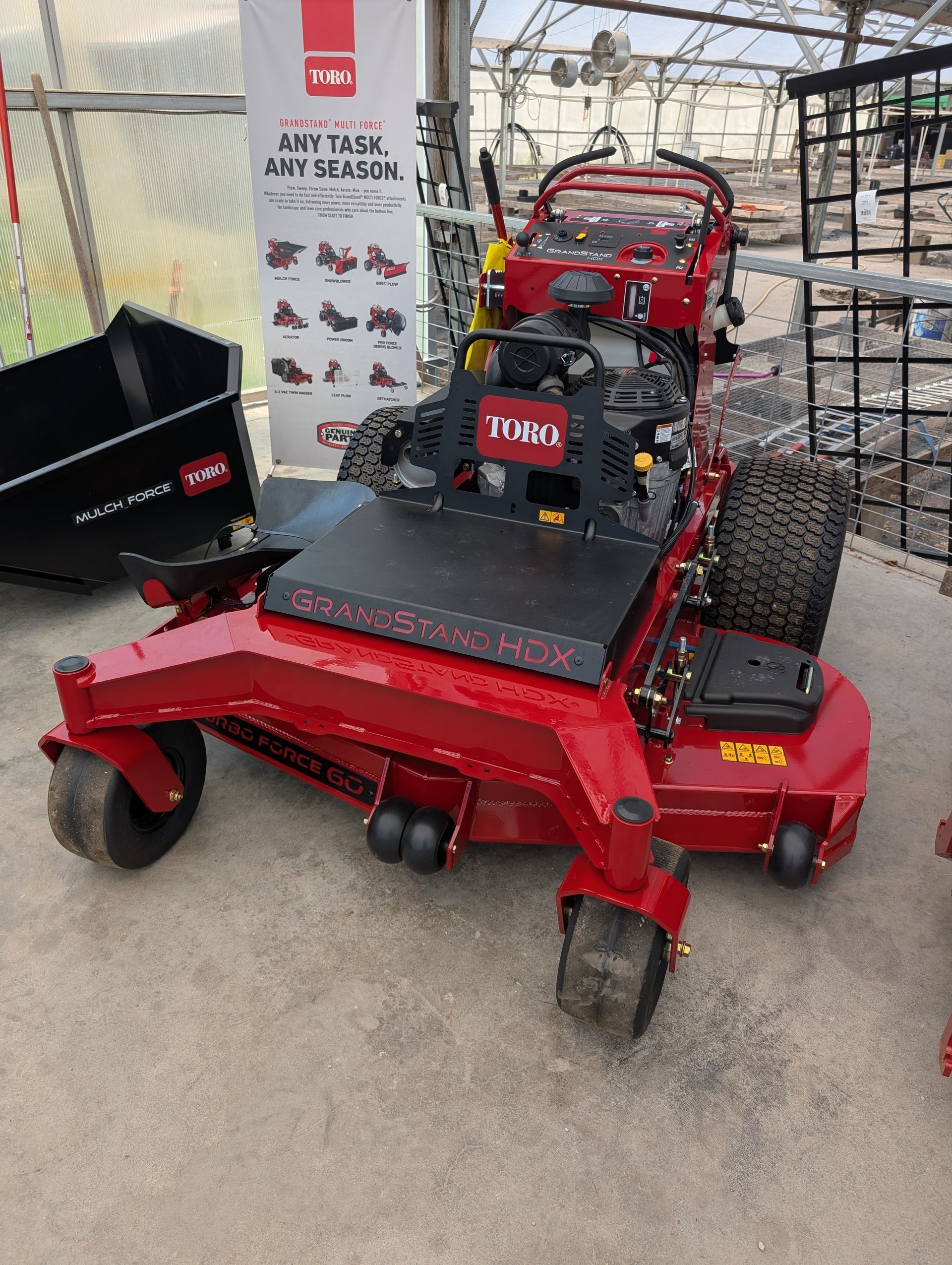 Toro GrandStand HDX lawn mower