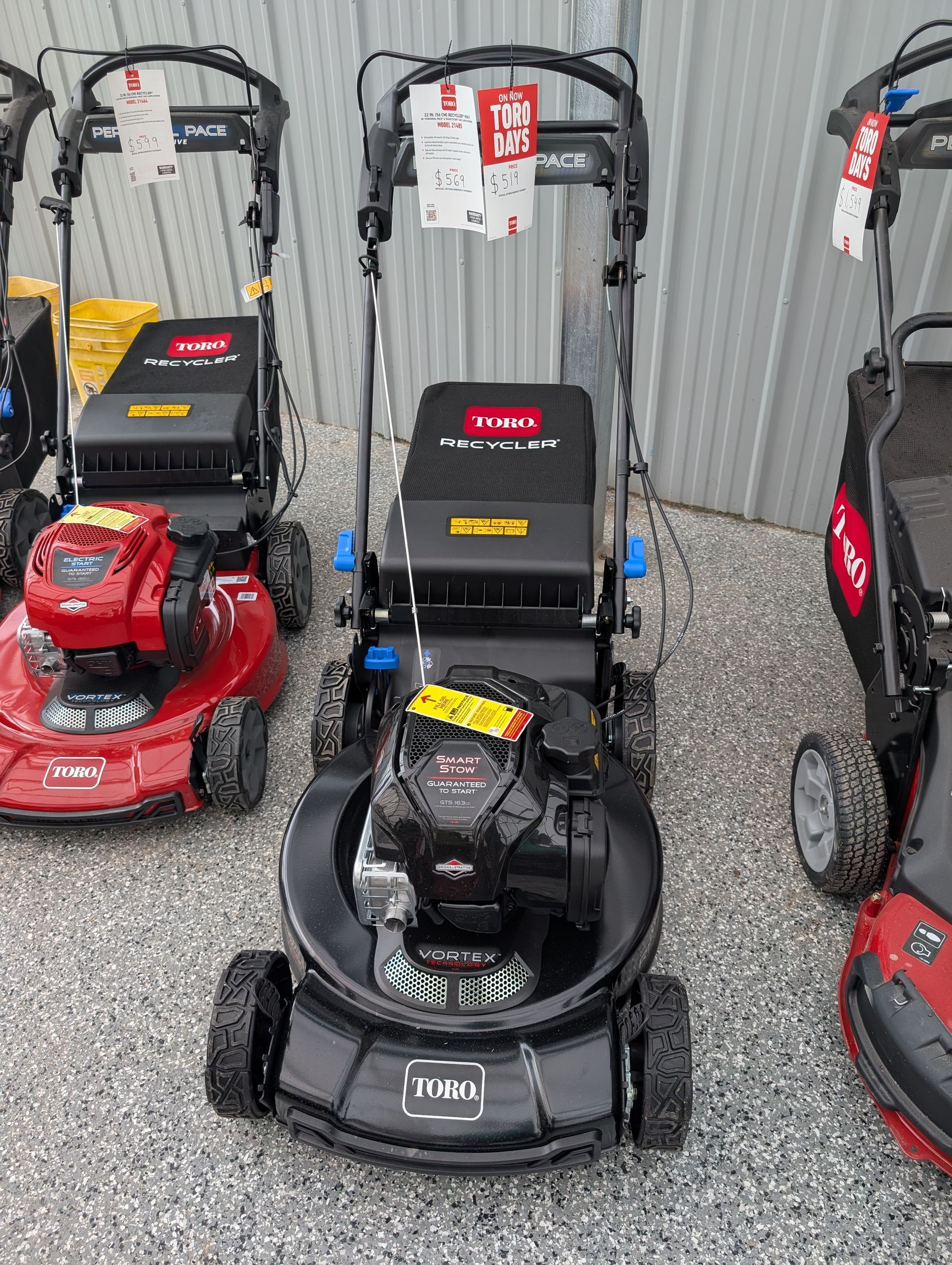 Toro recycler push mower