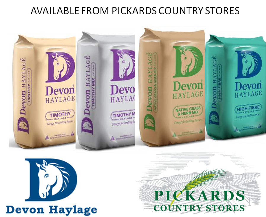 four bags of devon haylage are available from pickards country stores