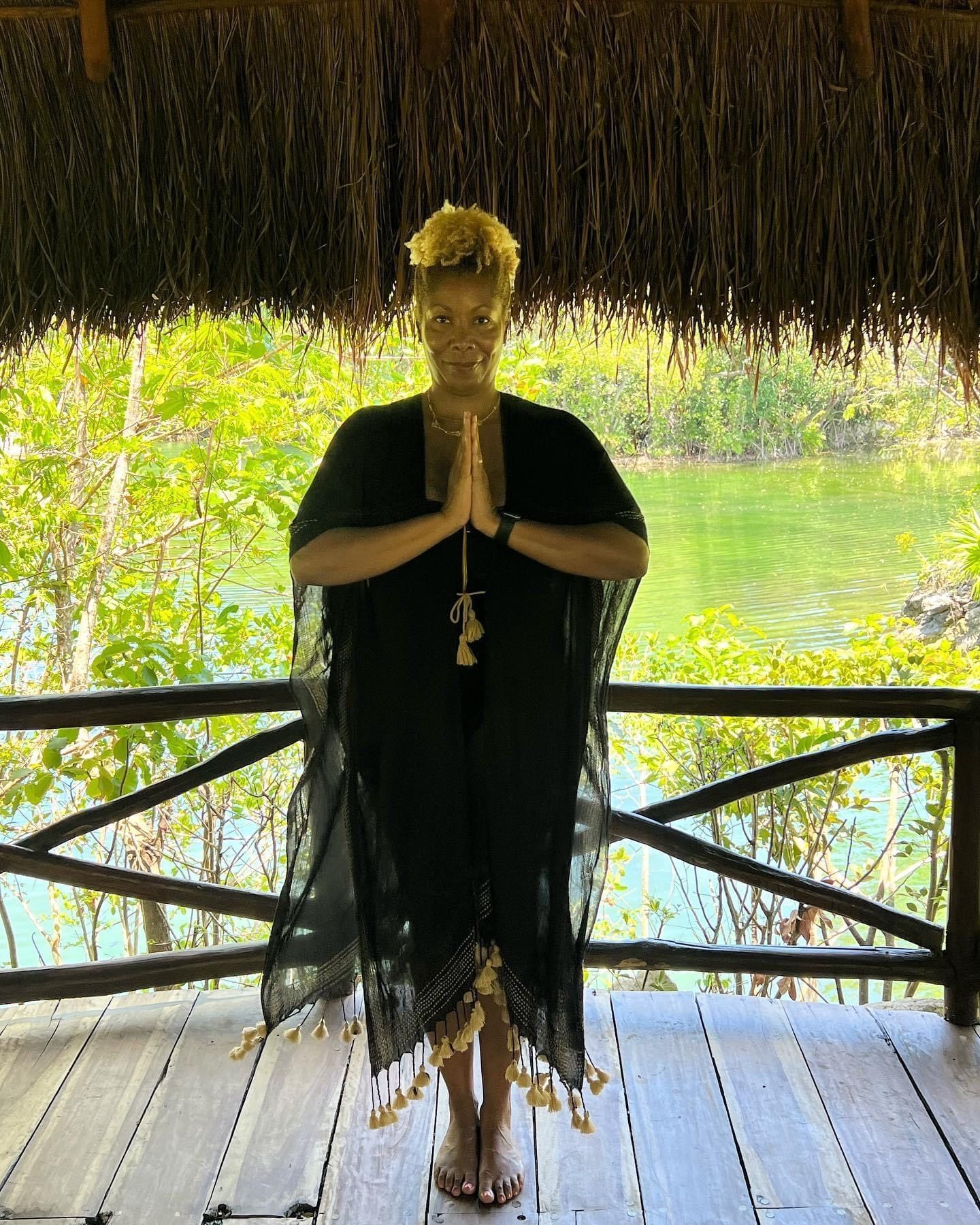 Mexico Palapa Prayer Hands