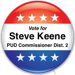 Vote for Steve Keene, PUD Commissioner Dist. 2