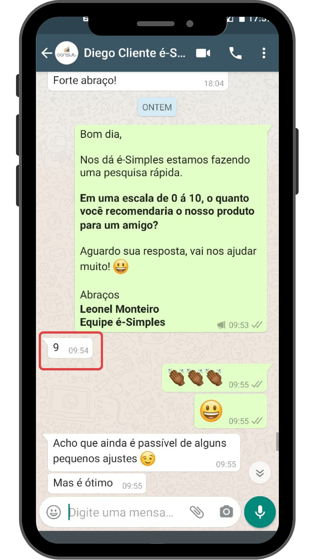 Diego Cliente é-Simples