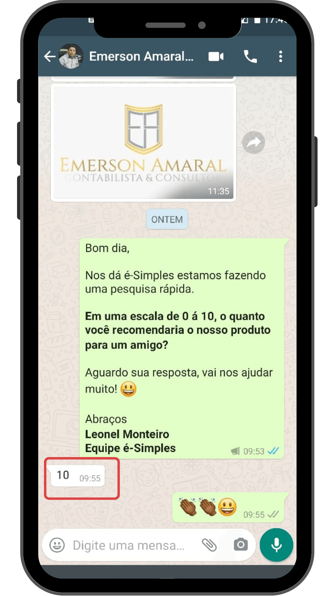 Emerson Cliente é-Simples