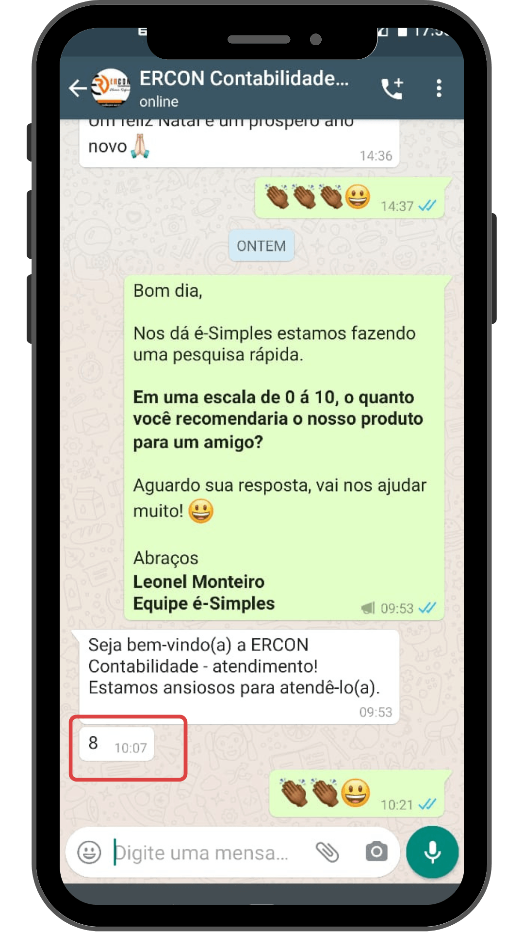 Ercon Cliente é-Simples