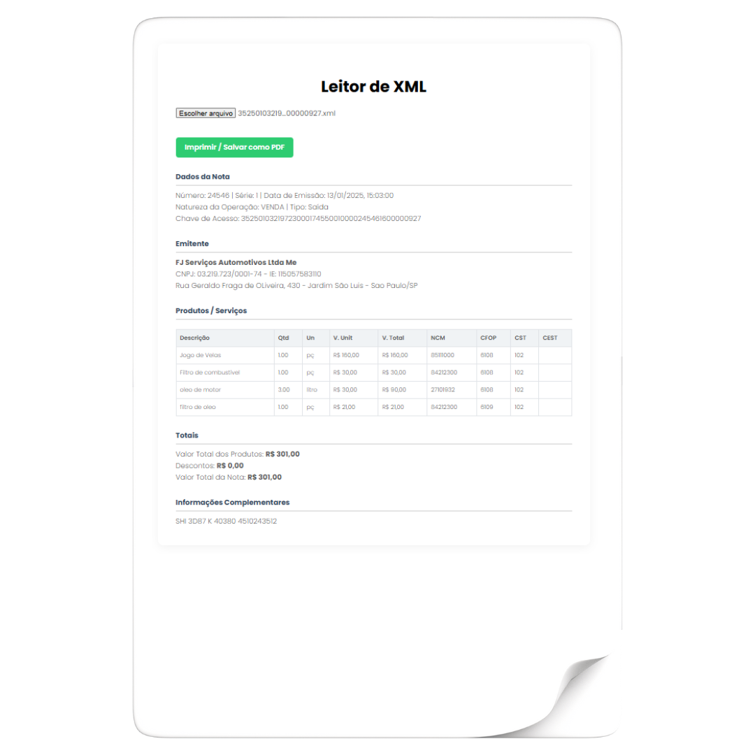 Calculadora com dados para FotorR. Exibe 24,40% com texto e campos de entrada.