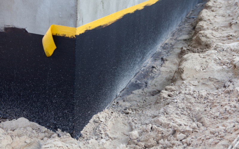 Basement waterproofing