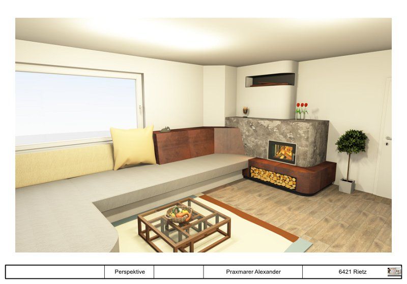 Alexander Praxmarer, Hafner, Fliesenleger, Pläne