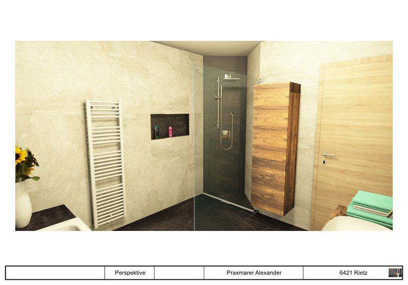 Alexander Praxmarer, Hafner, Fliesenleger, Pläne