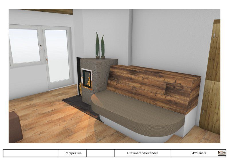 Alexander Praxmarer, Hafner, Fliesenleger, Pläne