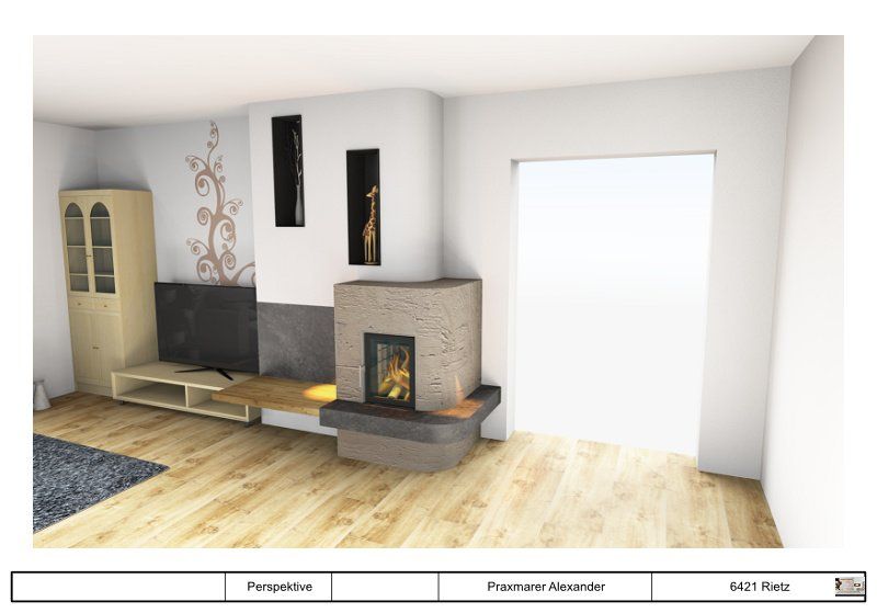 Alexander Praxmarer, Hafner, Fliesenleger, Pläne