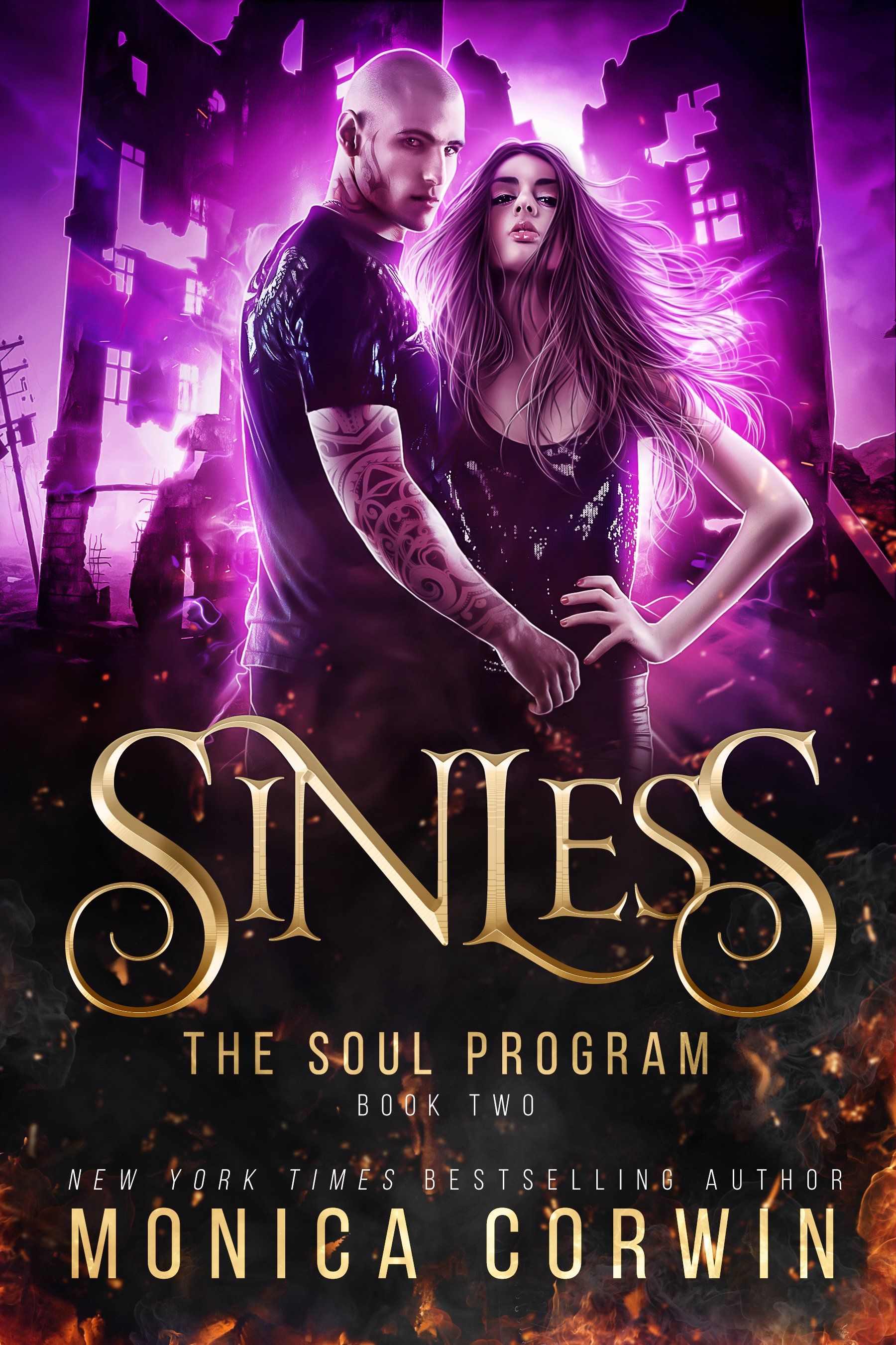 Sinless romance novel cover