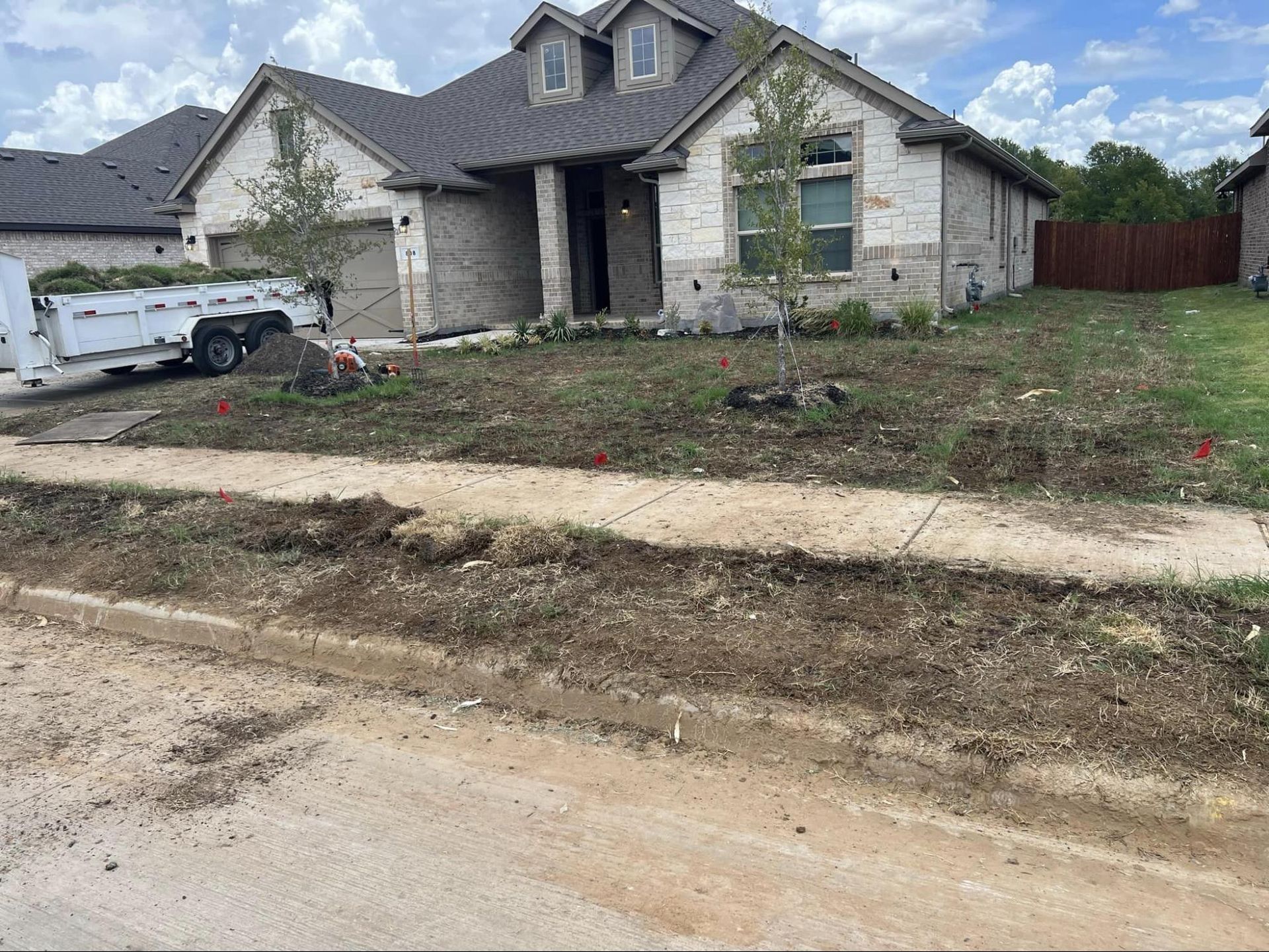 Startex Landscaping Customer Project Gallery