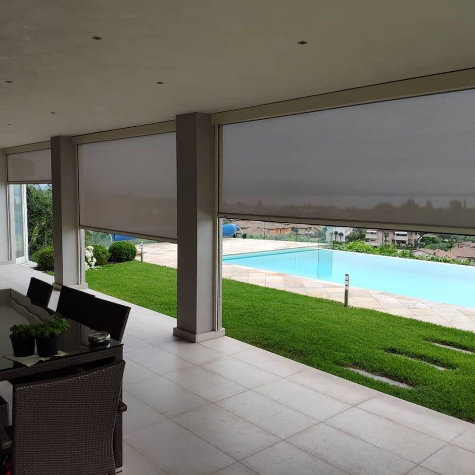 tende a caduta da sole