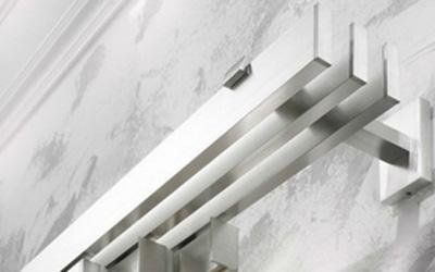 dettaglio bastone per tenda interna