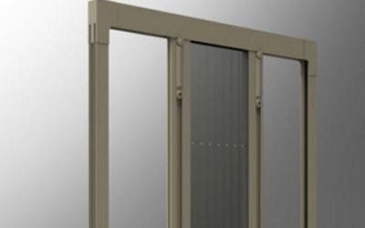 disegno di finestra con zanzariera su misura