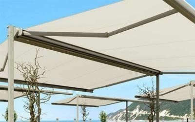 tende per esterno a snodo doppio