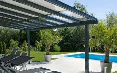 pensilina per esterno