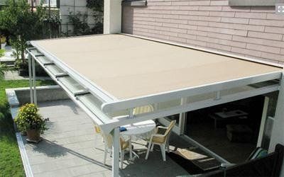 tenda per esterno dal design moderno