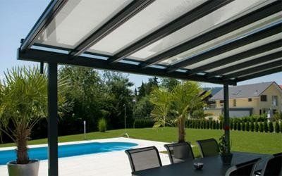 tenda esterna a pergolato