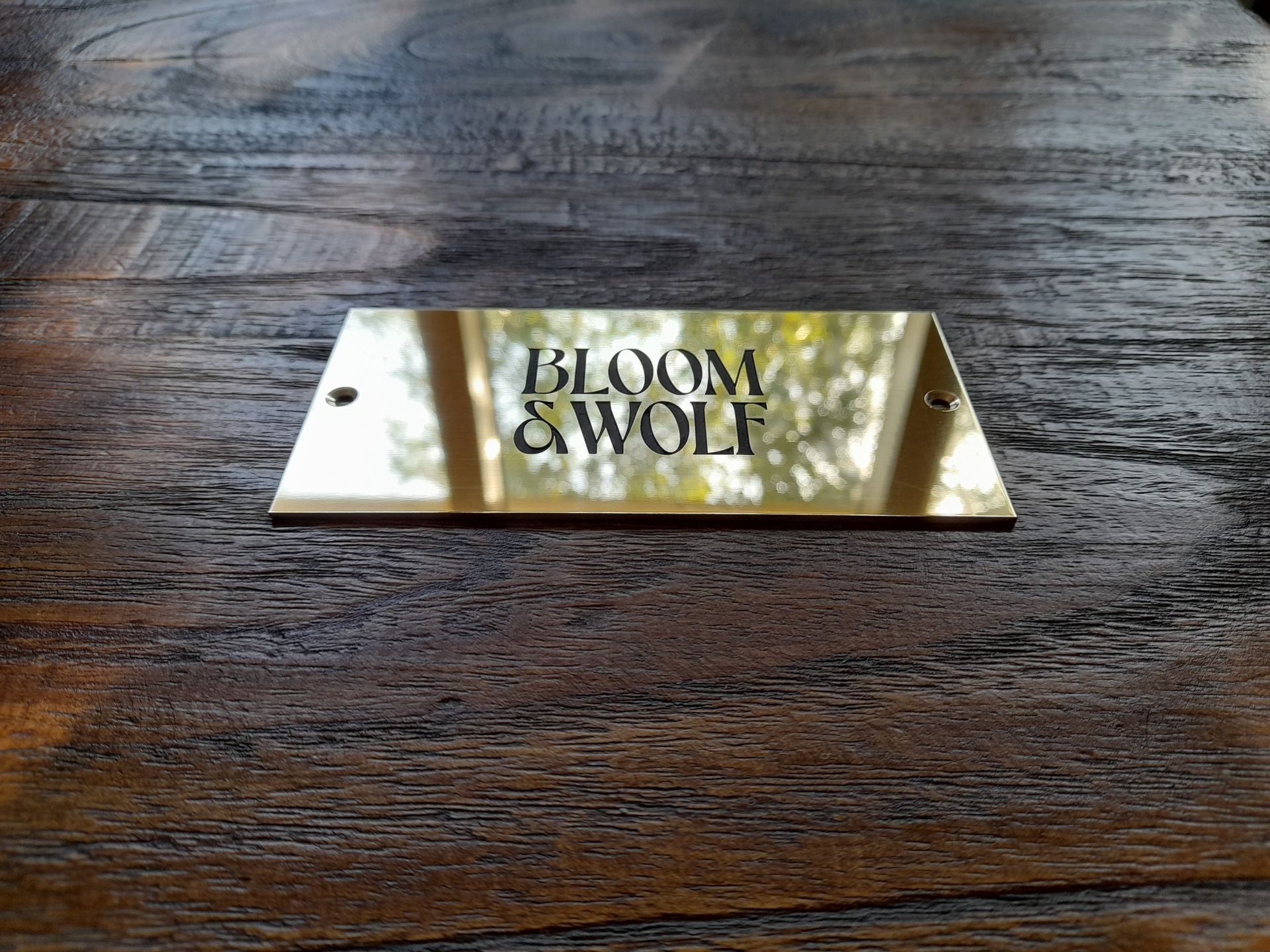 Gegraveerde messing naamborden Naambordenservice Amsterdam