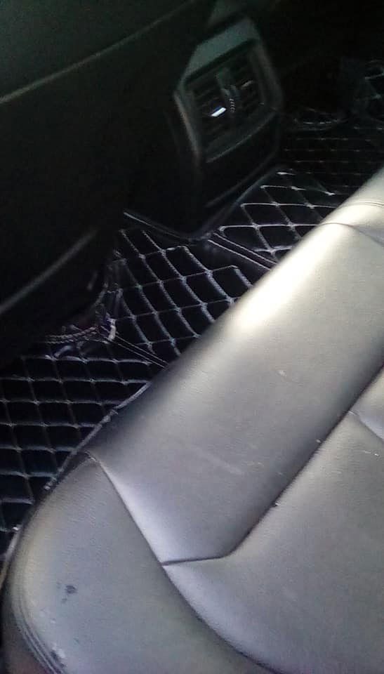 Image of a clean footwell in a car