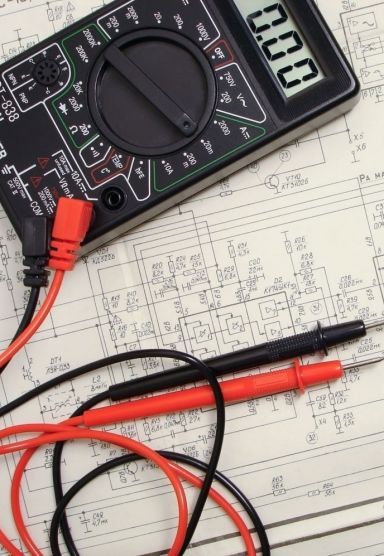 Watt reader a schematics for use in electrical safety work