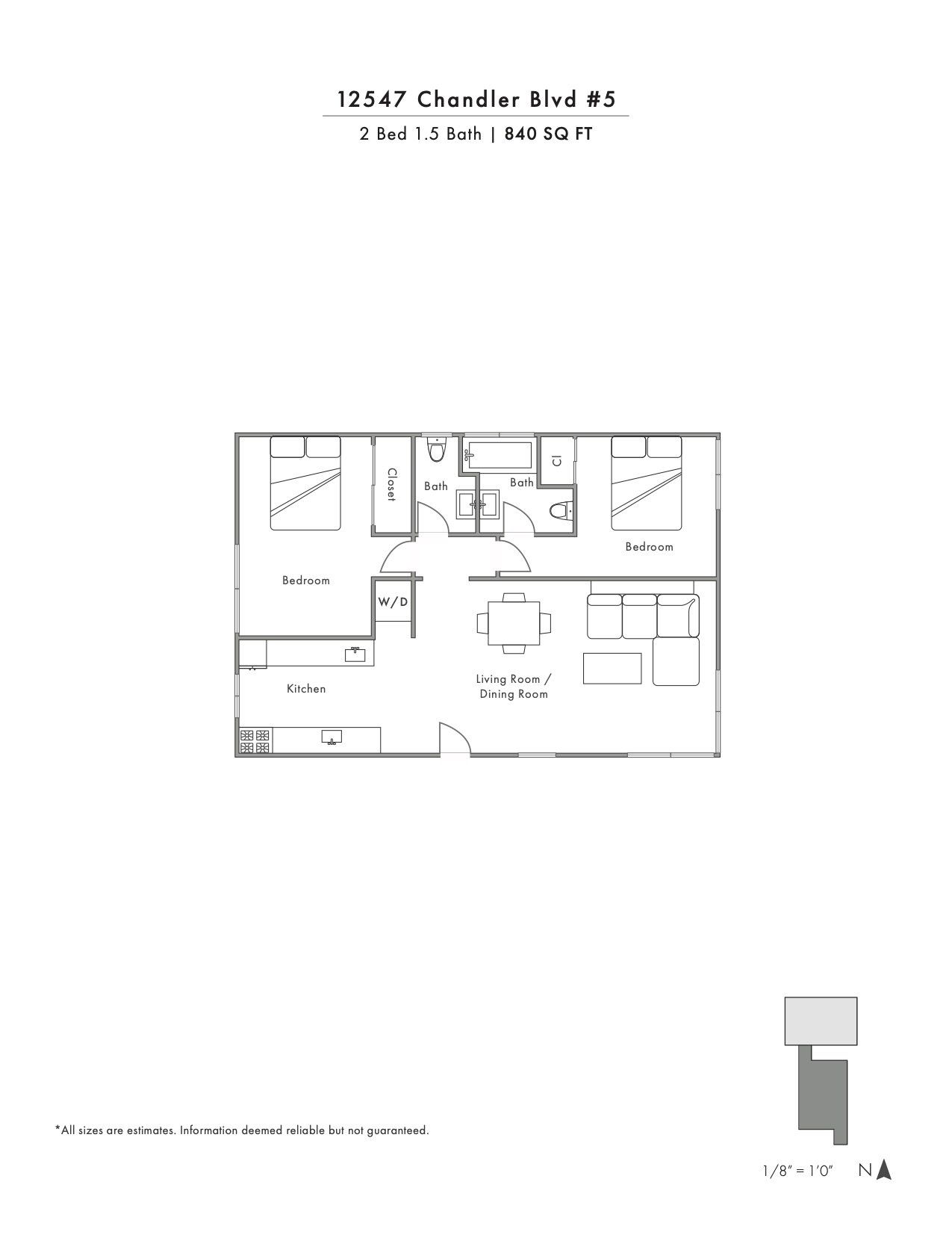12547 Chandler Blvd floorplan