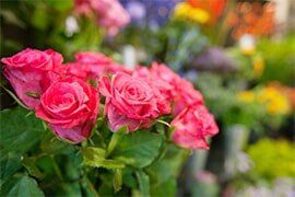 Bunch of Fresh Roses - Garden Works in Baytown, TX