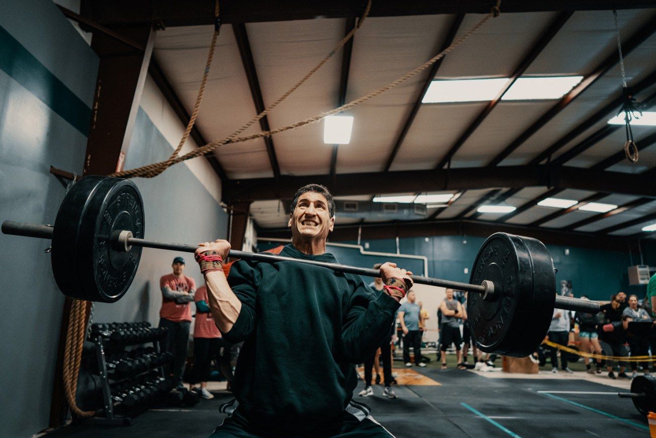Weightlifting in CrossFit Allegiance