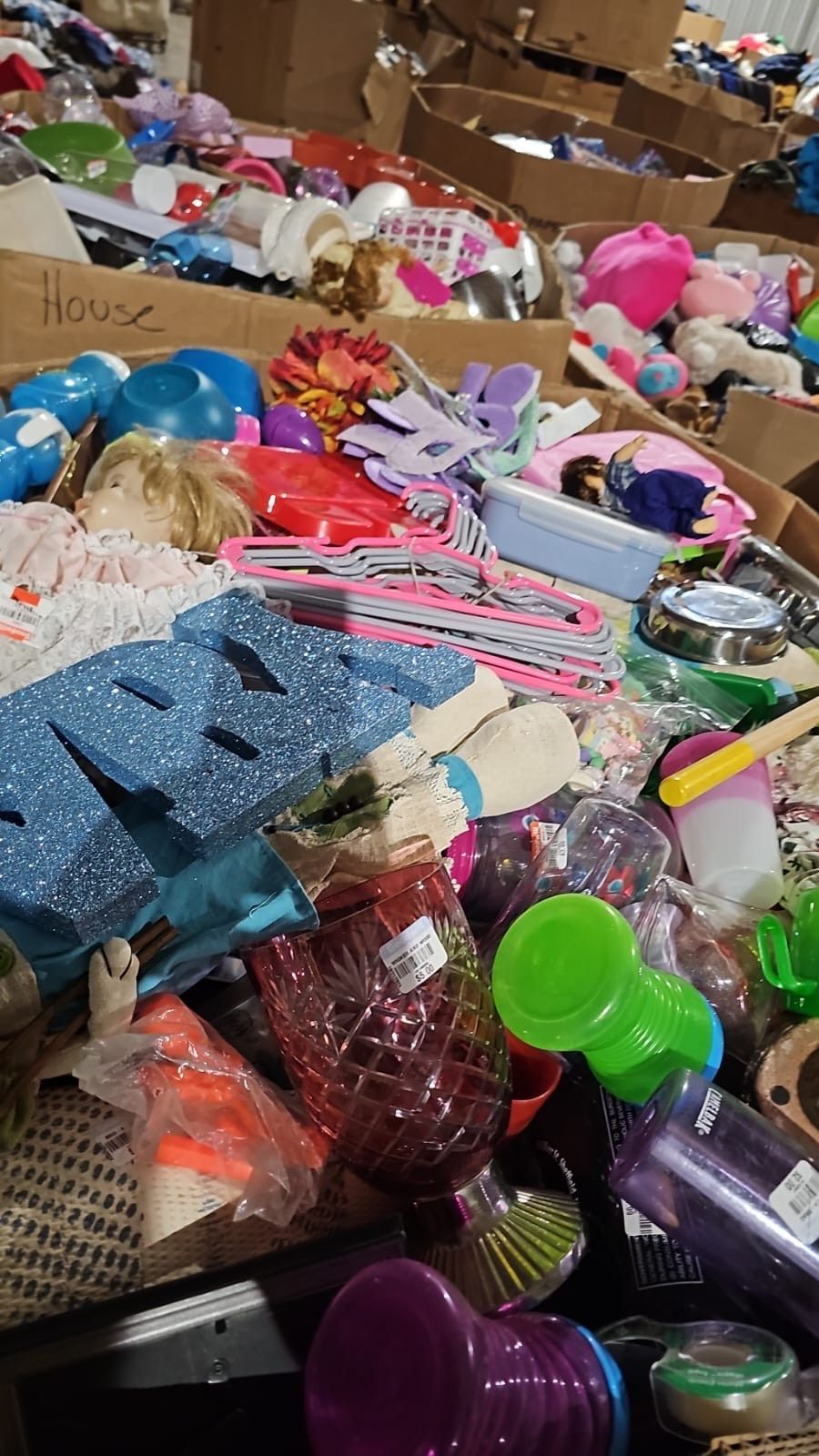 A pile of toys is sitting on top of a table.