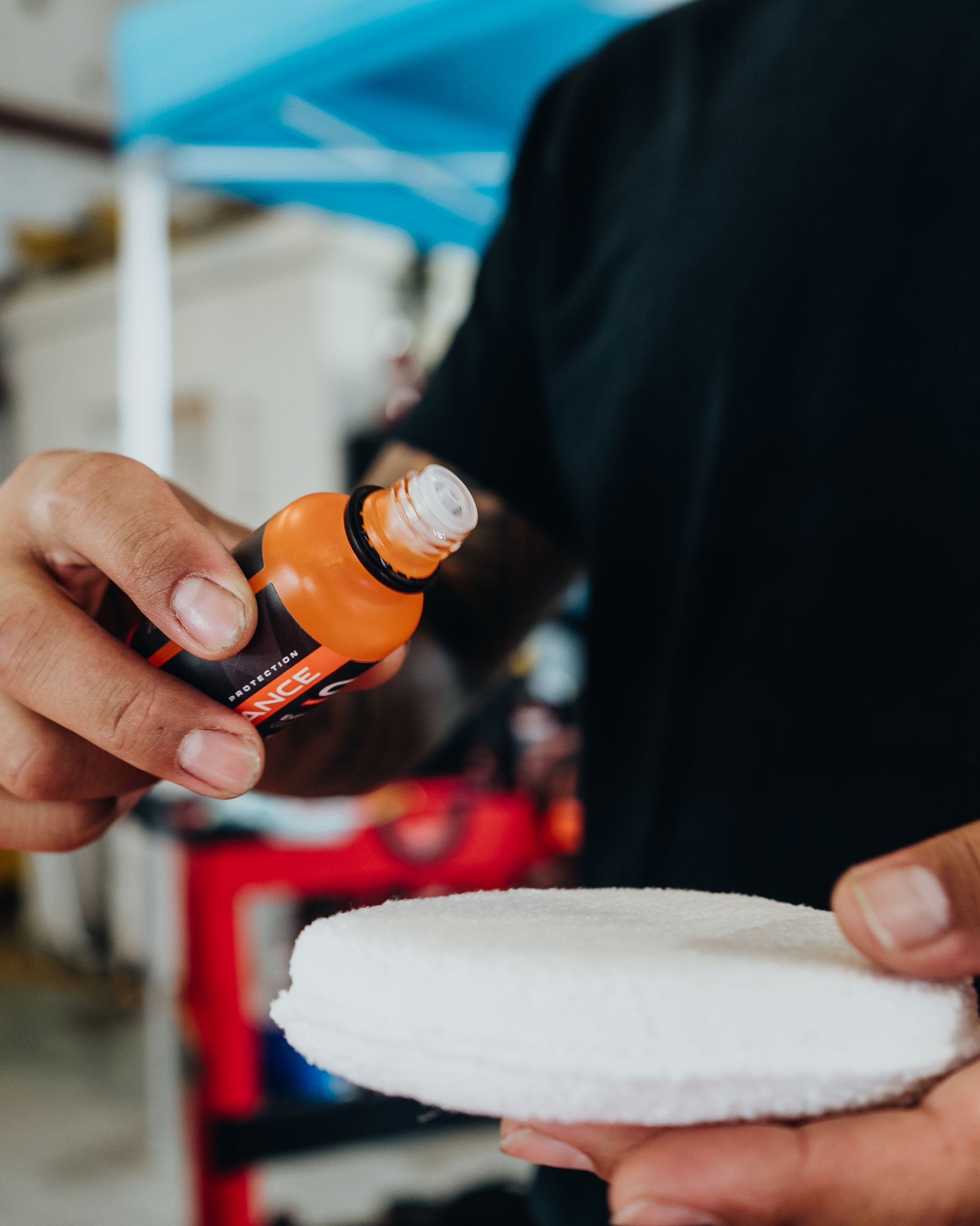 applying ceramic coating