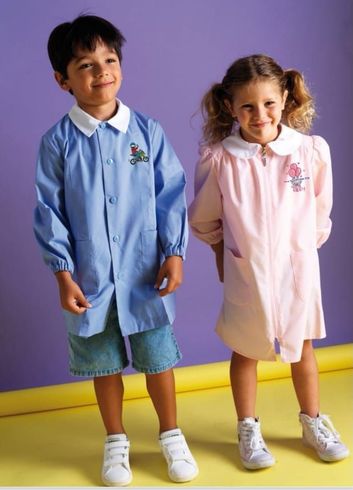 grembiule bambina e bambino