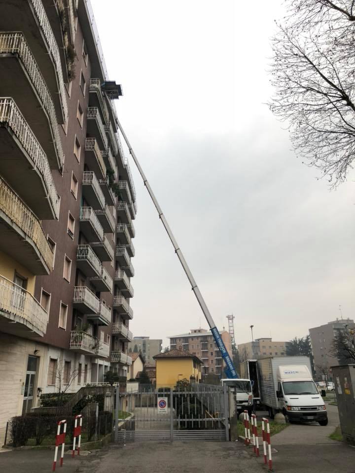 Trasloco ad alta quota