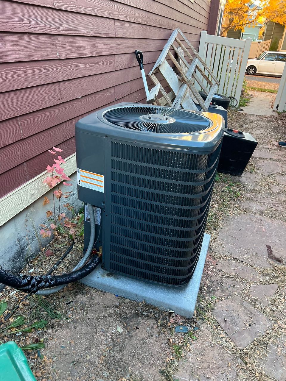 Nathan Hernandez, Owner & HVAC Expert at Comfy Castle Heating and Air, on a job site