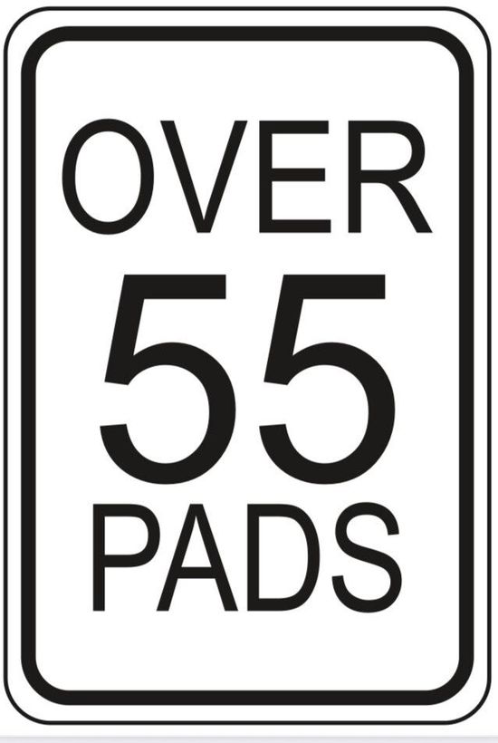 Over 55 Pads