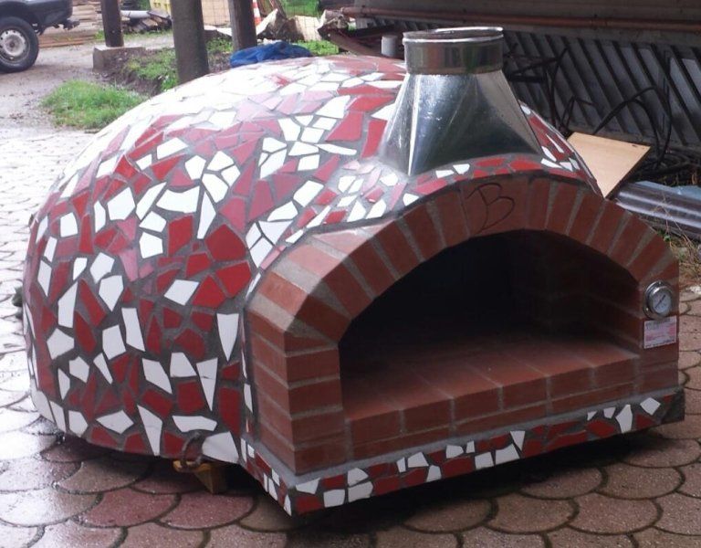Forno decorato