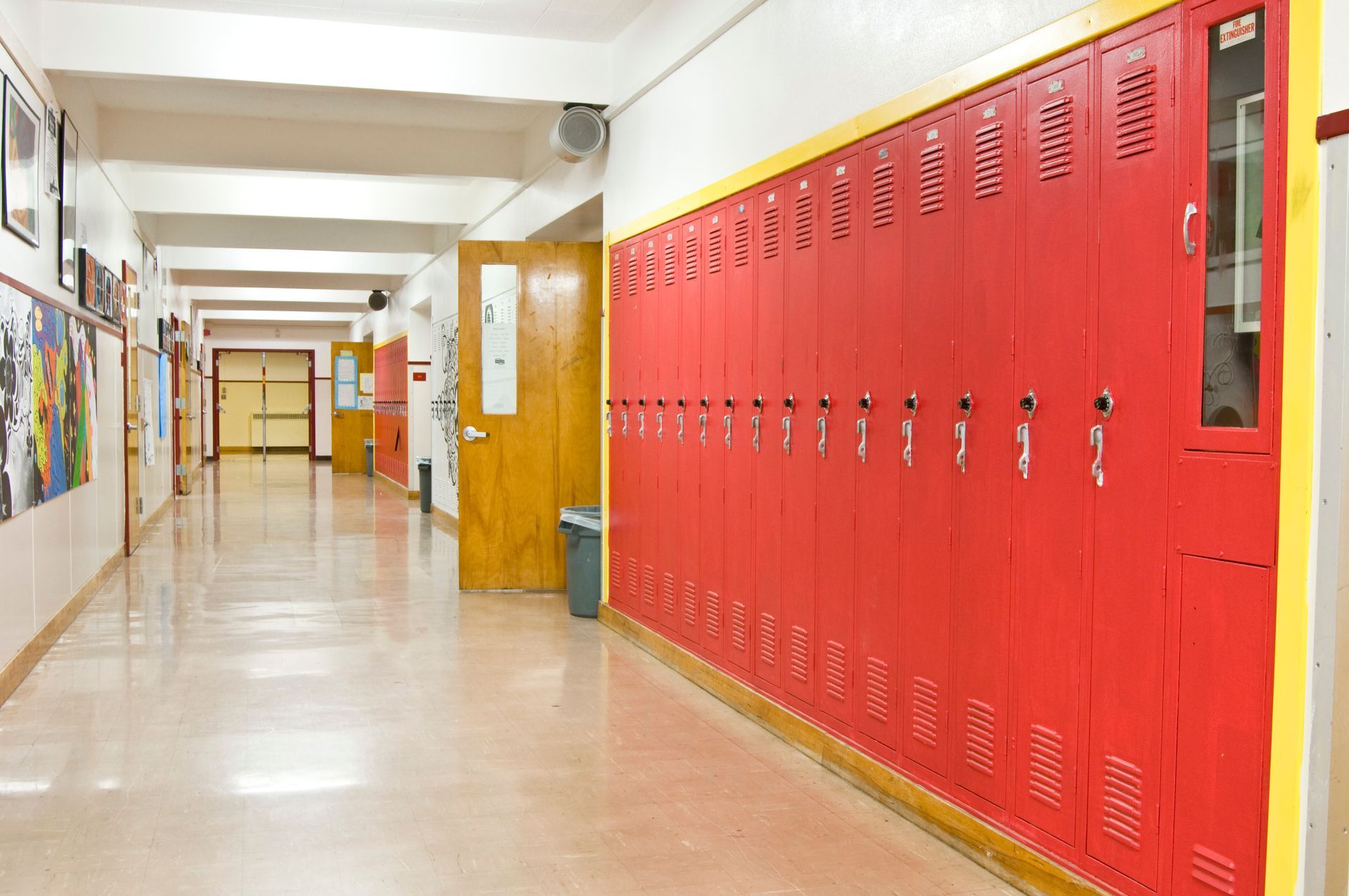 Repainting School Lockers